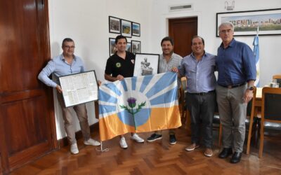 EL INTENDENTE SE REUNIÓ CON LA DELEGACIÓN DE TALA, URUGUAY, EN UN ENCUENTRO PARA SEGUIR REFORZANDO LOS LAZOS DE AMISTAD