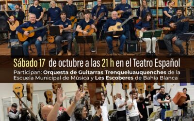 SE REALIZARÁ EN EL TEATRO ESPAÑOL EL 2º ENCUENTRO REGIONAL DE ENSAMBLES DE GUITARRAS EL SÁBADO 17 DE OCTUBRE A LAS 21 H