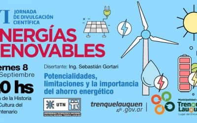 La UTN y el Municipio ofrecerán una charla sobre Energías Renovables