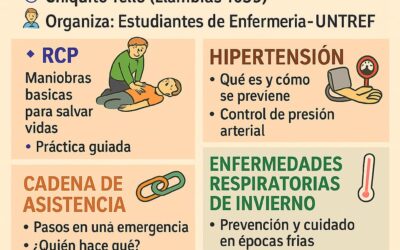 ÚLTIMO ENCUENTRO CON EXPOSICIÓN DE TEMAS DE SALUD Y ACTIVIDADES DIDÁCTICAS, ESTE SÁBADO (14) EN EL CAPS “CHIQUITO TELLO”