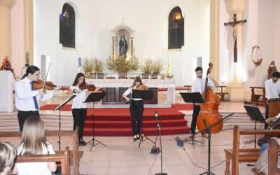EL ENSAMBLE JUVENIL DE CUERDAS SE DESPIDIO PERO QUEDO FLOTANDO EL DESEO DE QUE VUELVA A TOCAR