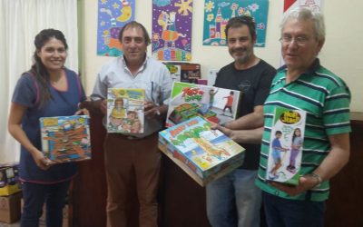 LA CASA DEL NIÑO RECIBIÓ JUGUETES Y JUEGOS DE MESA, DONADOS POR ROTARY CLUB TRENQUE LAUQUEN