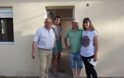 El Municipio entregó 10 viviendas en 30 de Agosto