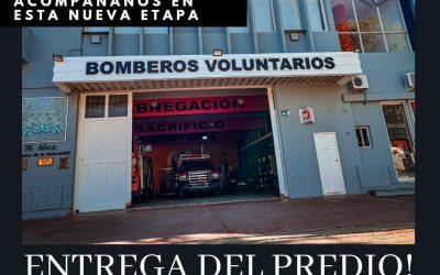 EL MUNICIPIO ENTREGARÁ ESTE VIERNES (13) A BOMBEROS VOLUNTARIOS UN PREDIO UBICADO EN EL CUADRO FERROVIARIO PARA TAREAS DE ENTRENAMIENTO