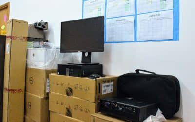 El Municipio recibió equipamiento para un aula de capacitación