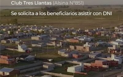EL MUNICIPIO Y EL MINISTERIO DE JUSTICIA Y DERECHOS HUMANOS BONAERENSE ENTREGARÁN 400 ESCRITURAS ESTE VIERNES (5) EN TRENQUE LAUQUEN