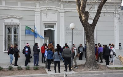 LUEGO DEL INCENDIO Y EN FORMA PROVISORIA, LA ESCUELA Nº 3 RETOMÓ HOY (MARTES) SUS ACTIVIDADES EN LAS INSTALACIONES DE LA ESCUELA MUNICIPAL