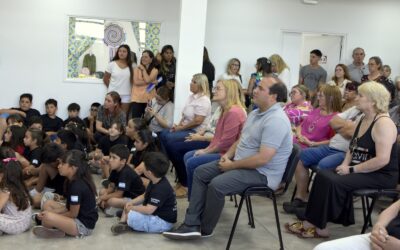 SE REALIZÓ EL ACTO DE CIERRE DE LOS TALLERES DE LA ESCUELA MUNICIPAL DE 30 DE AGOSTO