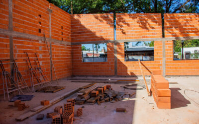 AVANZA LA CONSTRUCCIÓN DE LA AMPLIACIÓN DEL EDIFICIO DE LA ESCUELA PRIMARIA Nº 46