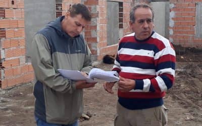 AVANZAN LAS OBRAS EN LA ESCUELA N°7, DE 30 DE AGOSTO, Y EN LAS ESCUELAS N°501 Y 502, EL CeAT N°1 Y LA ESCUELA TECNICA