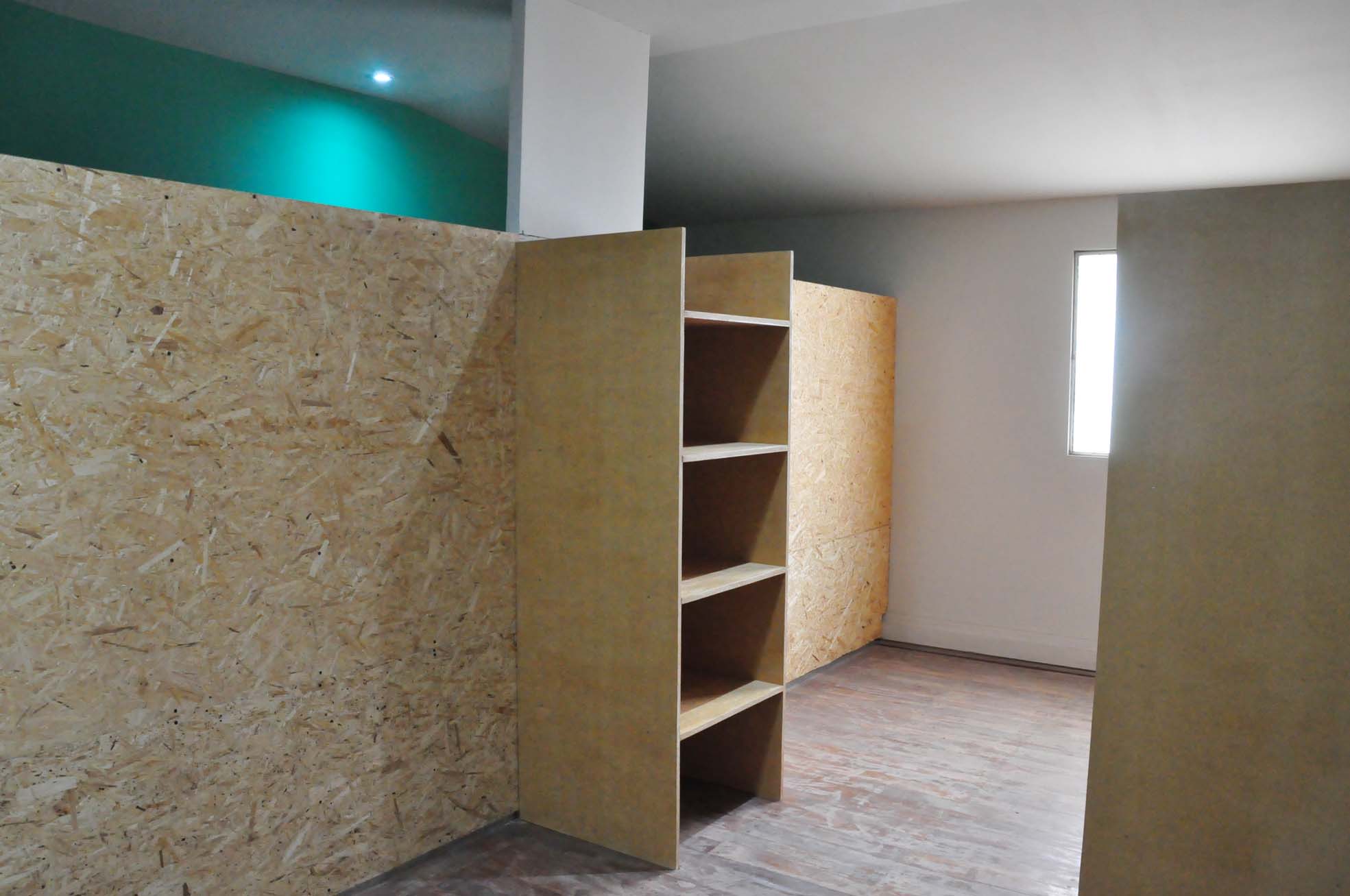 Últimos trabajos en el Albergue Deportivo