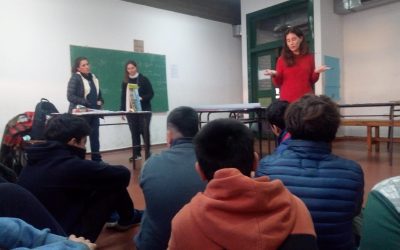EN EL DÍA NACIONAL DE LA PRUEBA DE VIH SE REALIZÓ UNA CHARLA EN LA ESCUELA DE EDUCACIÓN TÉCNICA Nº 1 PARA PROMOVER LA CONCIENTIZACIÓN