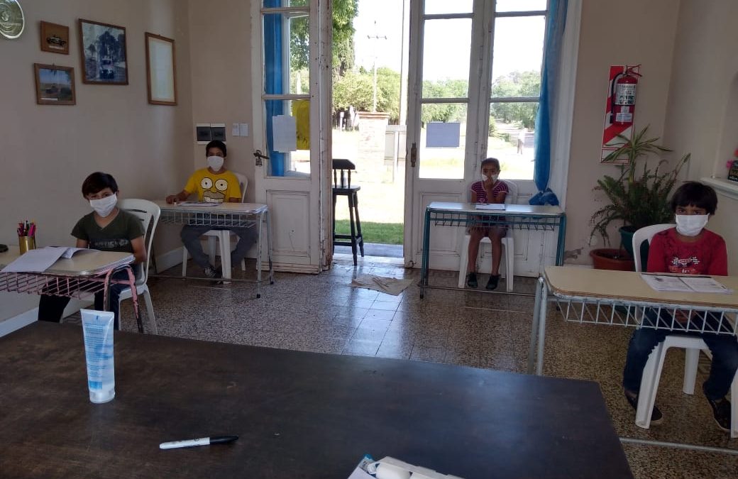 VUELVEN LAS CLASES PRESENCIALES EN LA ESCUELA MUNICIPAL DE GIRODÍAS PARA LOS TALLERES ANUALES Y EL PROGRAMA CLASES DE APOYO