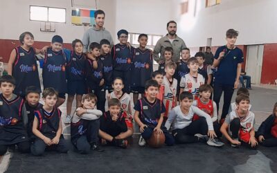 LA ESCUELITA DE BÁSQUET MUNICIPAL ESTUVO EN LA CIUDAD DE AMÉRICA