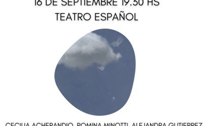 LA MUESTRA FOTOGRÁFICA “ESPEJOS DE AGUA” QUEDARÁ INAUGURADA EL VIERNES 16 DE SEPTIEMBRE EN EL HALL DEL PRIMER PISO DEL TEATRO ESPAÑOL