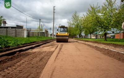 EL MUNICIPIO INICIÓ EL PROGRAMA DE ESTABILIZADO GRANULAR PARA MEJORAR LA TRANSITABILIDAD DE CALLES: COMENZÓ LA PRIMERA ETAPA EN LA AMPLIACIÓN URBANA