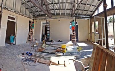 El Municipio avanza con la obra en la ex Escuela Municipal