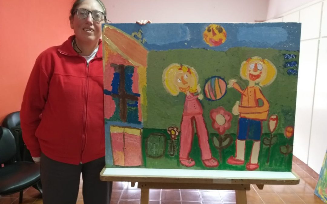 EXPOSICIÓN DE OBRAS DEL TALLER DE ARTE QUE SE DICTA EN EL CENTRO DE DÍA Y CUMEN CHE, DESDE MAÑANA (VIERNES) EN EL MUSEO “RODOLFO CAMPODÓNICO”