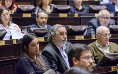 Fernández y Orellana en un debate sobre la coparticipación en Salud