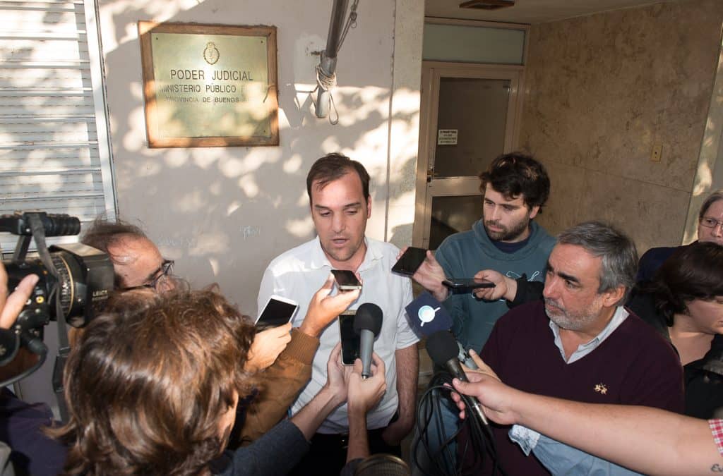 Los intendentes Fernández, Reynoso y Sala denunciaron a Hidráulica Provincial