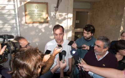 Los intendentes Fernández, Reynoso y Sala denunciaron a Hidráulica Provincial