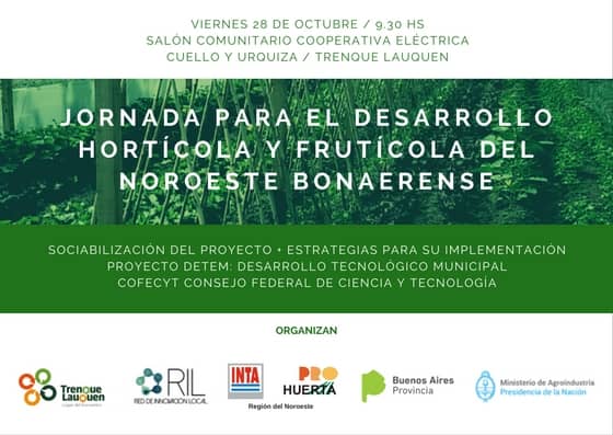 Jornada para el Desarrollo Hortícola y Frutícola