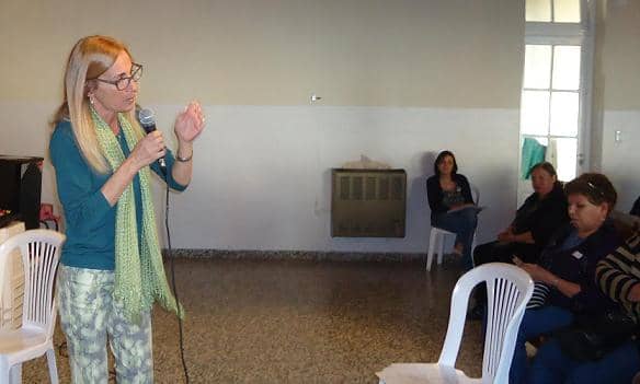 Charla sobre discapacidad en 30 de Agosto