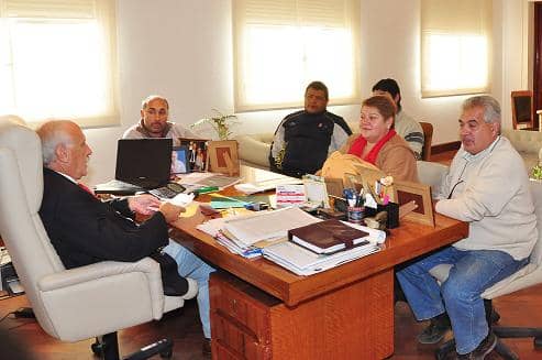 Feito se reunió hoy con el Sindicato