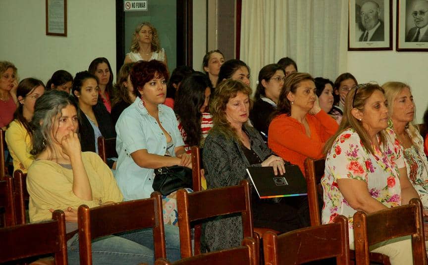 Feito estuvo en la apertura de una Jornada de Discapacidad