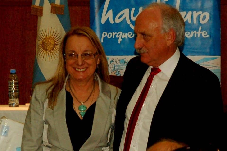 Feito participó de un acto con Alicia Kirchner