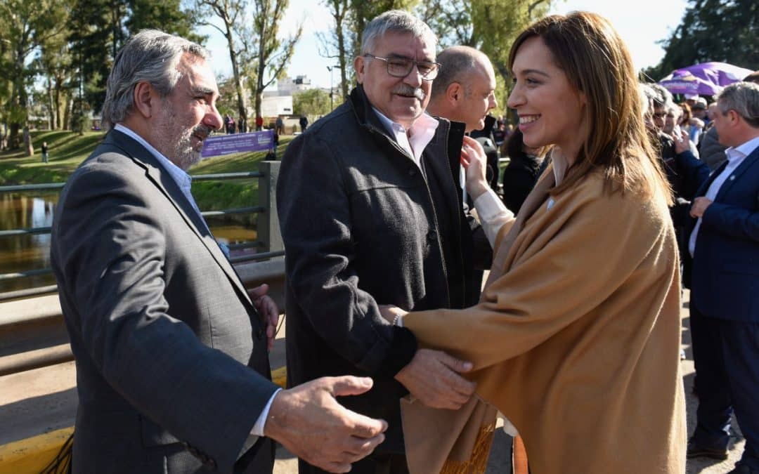 Fernández, en el anuncio de obras hídricas para la región