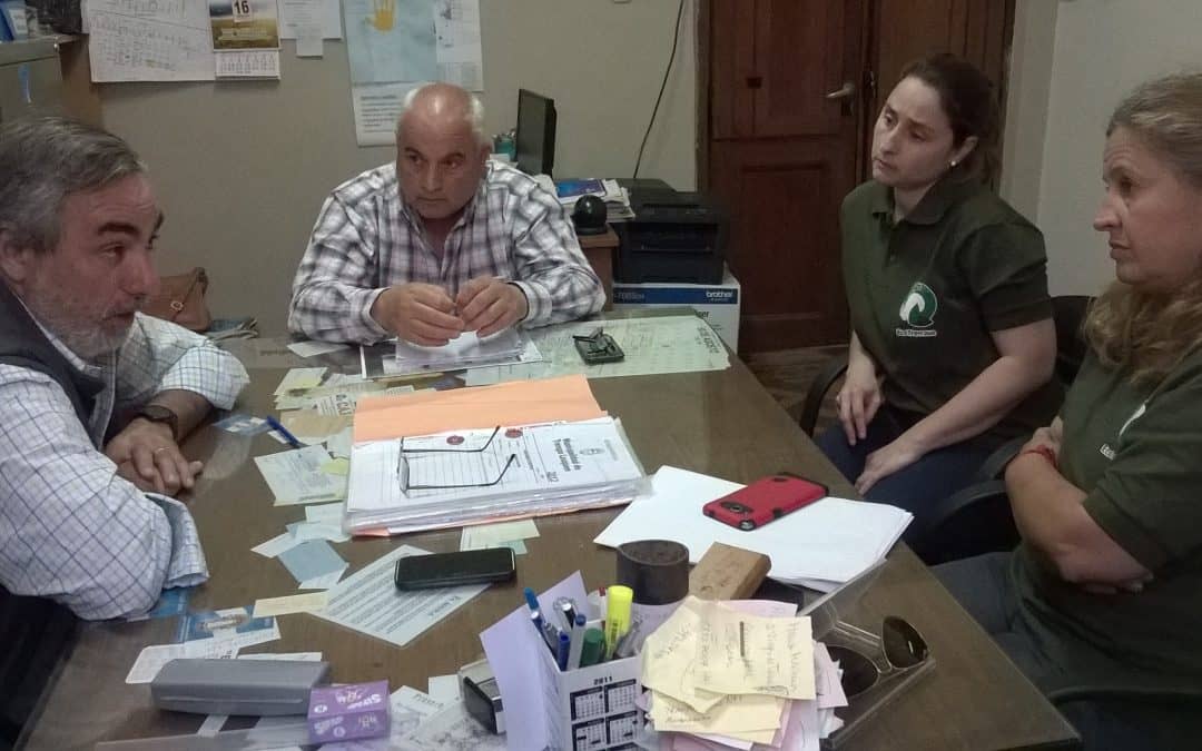 Reuniones por temas ambientales en 30 de Agosto