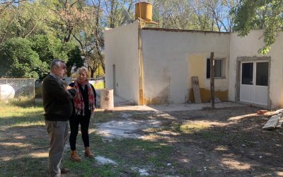GIRODÍAS: EL INTENDENTE RECORRIÓ LA OBRA DE LA ESCUELA Nº44, ESTUVO EN LA ESCUELA MUNICIPAL Y RECIBIÓ A VECINOS