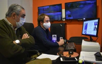 REUNIÓN CON DIRECTOR DEL BANCO PROVINCIA PARA DOTAR DE MÁS CAJEROS AUTOMÁTICOS A TREINTA DE AGOSTO