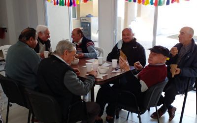 FIESTA EN EL HOGAR EVITA Y REENCUENTRO CON LOS RESIDENTES DEL HOGAR CASTELLA DESPUÉS DE MÁS DE DOS AÑOS DE RESTRICCIONES