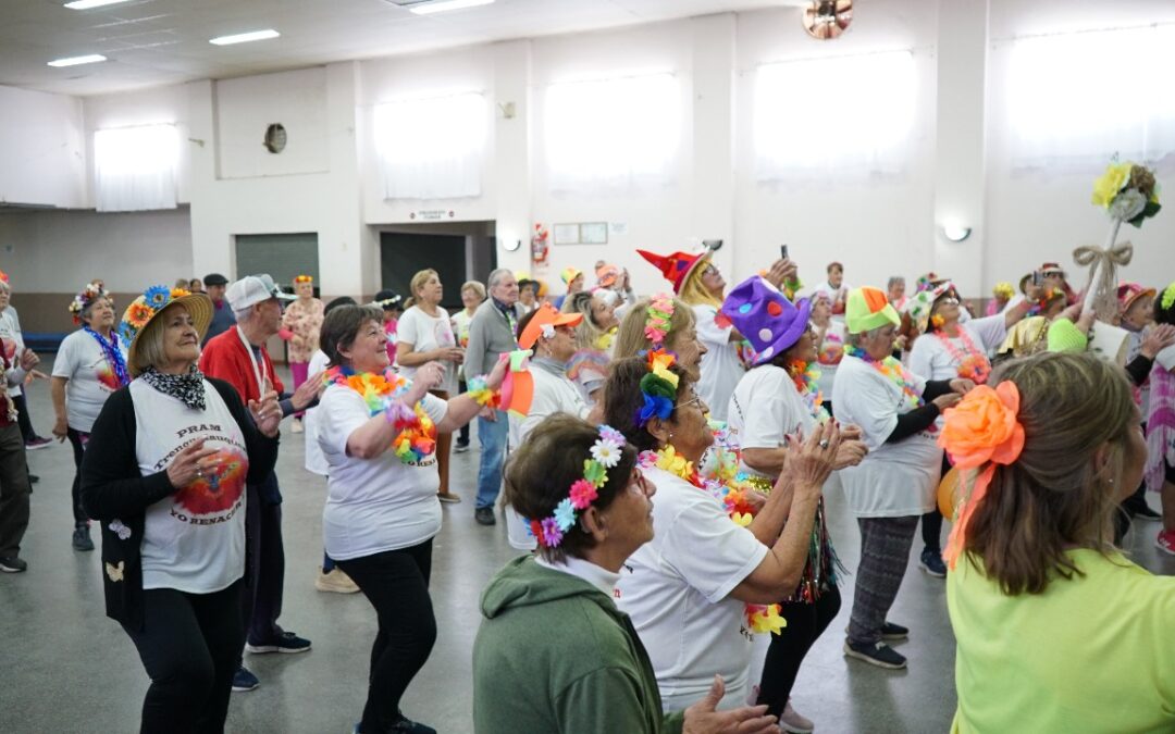 EL PRAM FESTEJÓ EL DÍA DE LA PRIMAVERA CON ACTIVIDADES RECREATIVAS, ZUMBA Y FOLCLORE