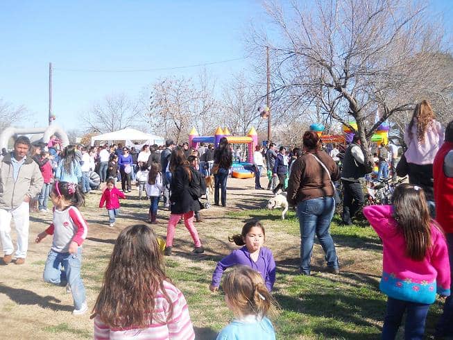 Cientos de chicos y grandes festejaron el Día del Niño