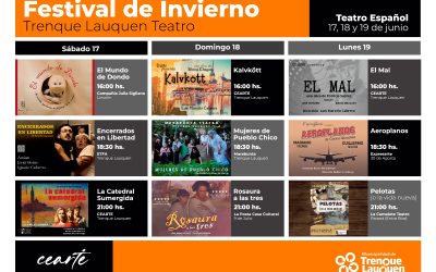 “FESTIVAL DE INVIERNO TRENQUE LAUQUEN TEATRO”, UN MARATÓN INTEGRAL PARA DISFRUTAR DESDE EL SÁBADO 17 AL LUNES 19 CON ELENCOS LOCALES E INVITADOS