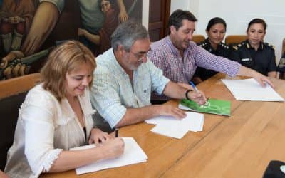 Se firmó el Protocolo de Actuación del Botón Antipánico