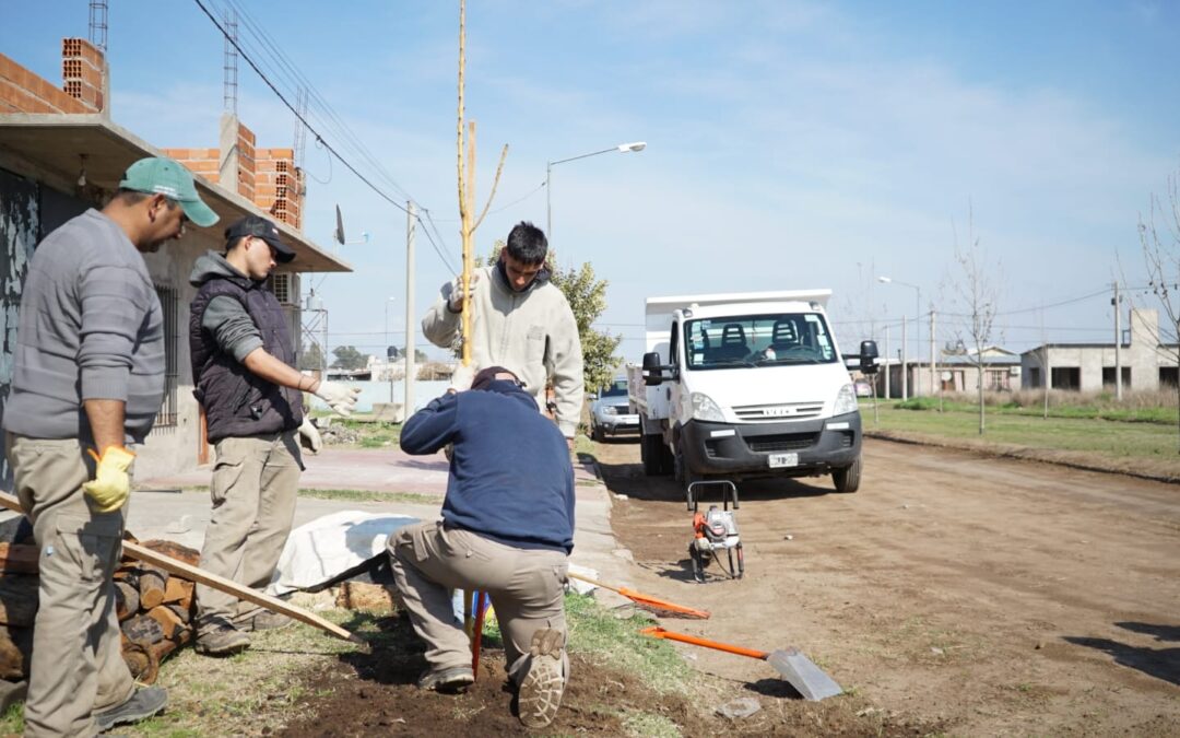 DÍA DEL ÁRBOL: SE REALIZARON TAREAS DE FORESTACIÓN EN VEREDAS Y SE HIZO UNA RECORRIDA GUIADA POR LA CIUDAD ABIERTA A LA COMUNIDAD