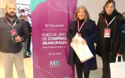 EL MUNICIPIO PARTICIPÓ EN BRAGADO DEL 10º FORO DE JEFES DE COMPRAS MUNICIPALES DE LA PROVINCIA DE BUENOS AIRES