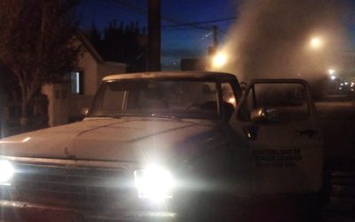 HIGIENE URBANA INTENSIFICA LAS TAREAS DE FUMIGACIÓN DURANTE LA NOCHE Y LA MADRUGADA EN TODA LA CIUDAD