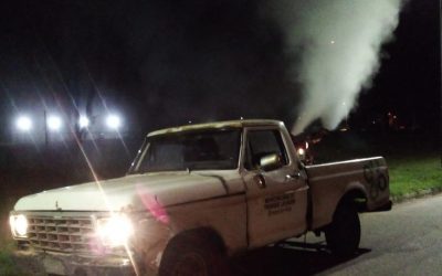 HIGIENE URBANA SIGUE ADELANTE CON LAS TAREAS DE FUMIGACIÓN CONTRA LOS MOSQUITOS EN DISTINTOS PUNTOS DE LA CIUDAD CABECERA
