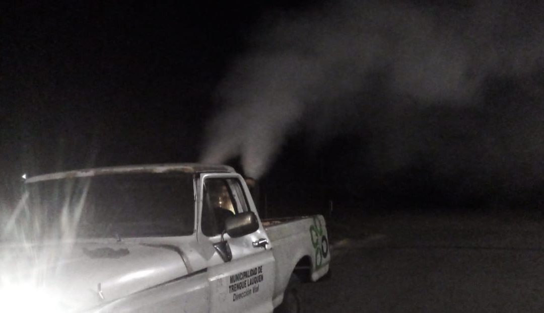 SIGUEN LOS TRABAJOS DE FUMIGACIÓN CONTRA LOS MOSQUITOS EN DISTINTOS SECTORES DE LA CIUDAD