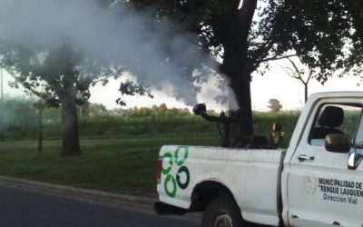 HIGIENE URBANA RETOMÓ ESTA SEMANA LAS TAREAS DE FUMIGACIÓN CONTRA LOS MOSQUITOS EN ESPACIOS VERDES Y DISTINTOS SECTORES DE LA PLANTA URBANA