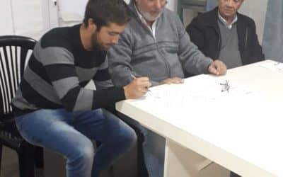 FERNÁNDEZ PRESENTÓ AL NUEVO SUBDELEGADO DE GARRÉ, MARTÍN PAÉZ, Y DESPIDIÓ A HORACIO PRIETO, QUE SE JUBILÓ