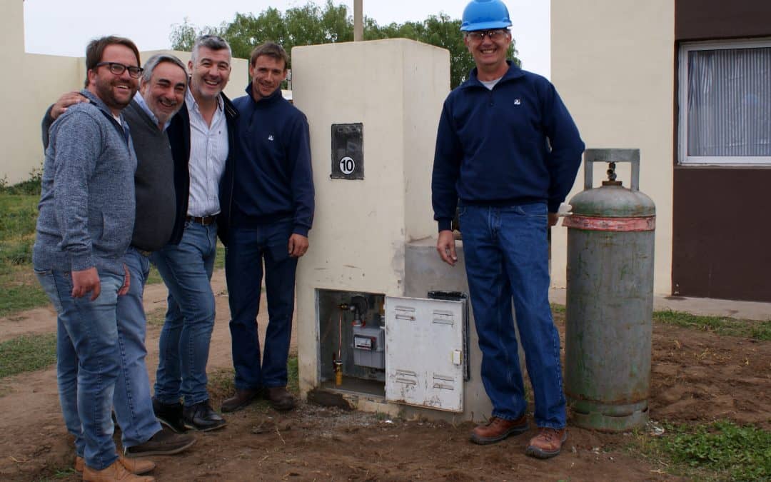 30 DE AGOSTO: SE INAUGURO HOY (MIÉRCOLES) LA AMPLIACIÓN DE LA RED DE GAS NATURAL