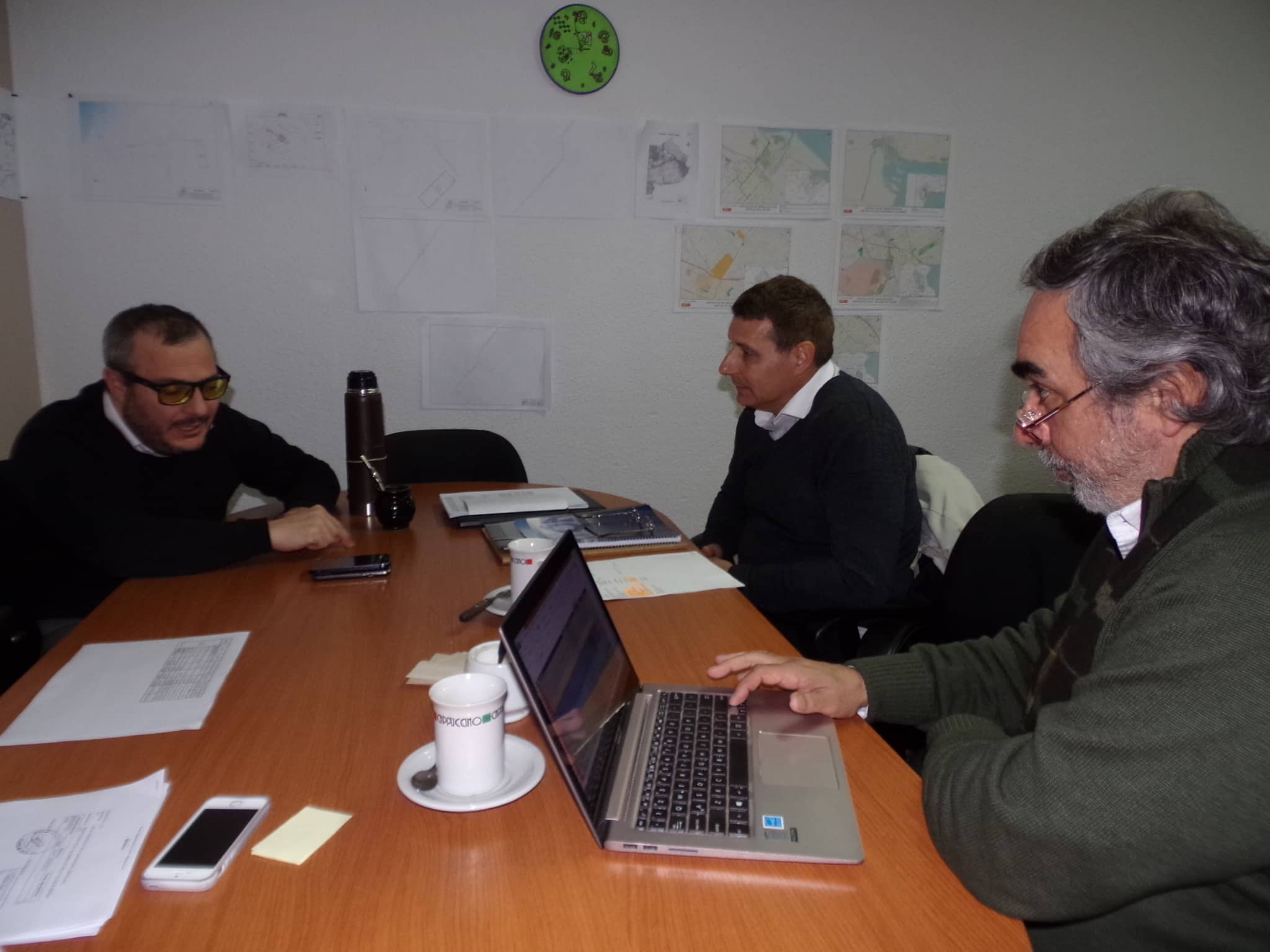 Fernández solicitó asistencia a la Provincia para la obra en la Copa de agua