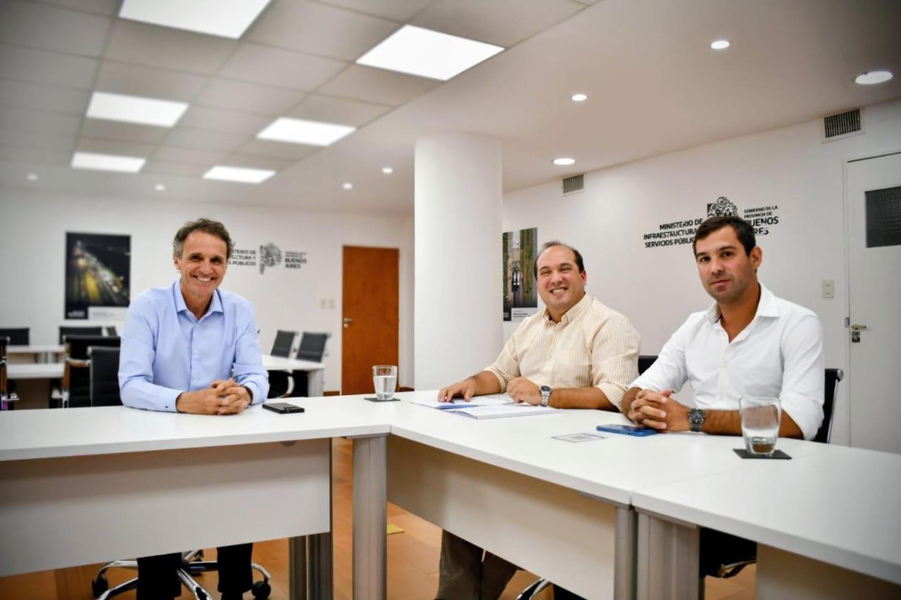 GESTIONES EN LA PLATA: EL INTENDENTE SE REUNIÓ CON EL MINISTRO GABRIEL ...