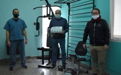 IMPORTANTE DONACIÓN DE LA FUNDACIÓN GESTOS PARA EL ÁREA DE KINESIOLOGÍA DEL HOSPITAL MUNICIPAL DE TREINTA DE AGOSTO